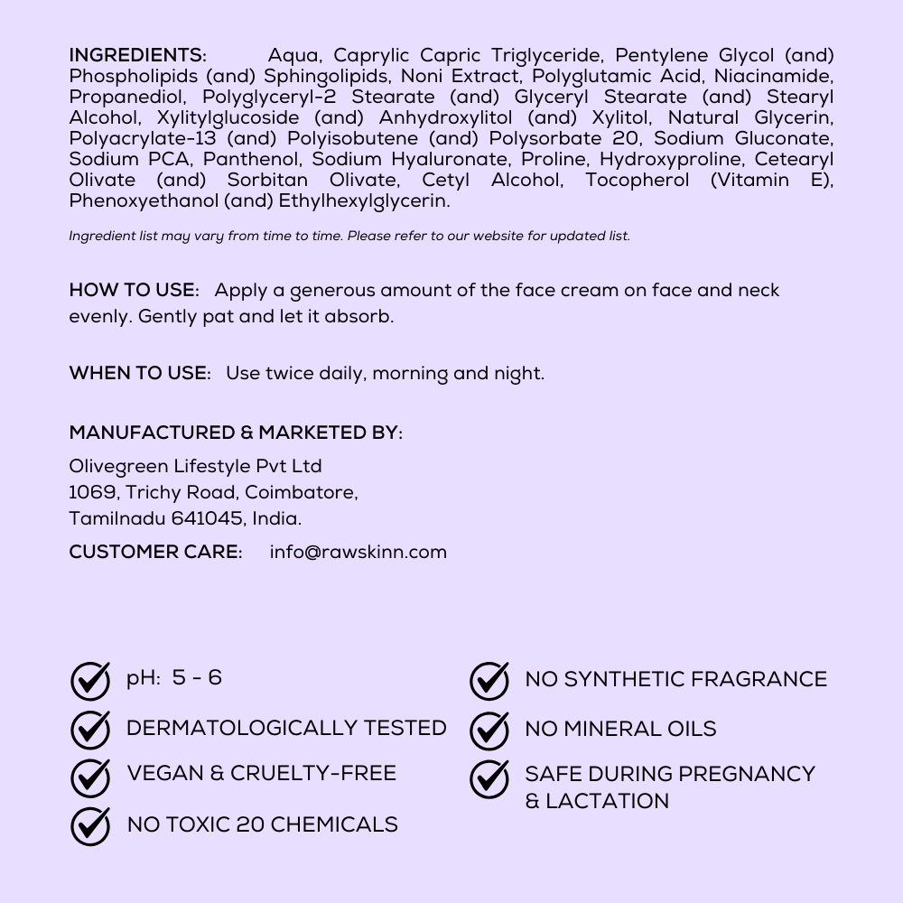 Hydrating Face Cream