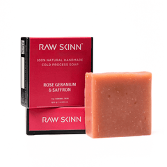 Rose Greanium & Saffron Soap